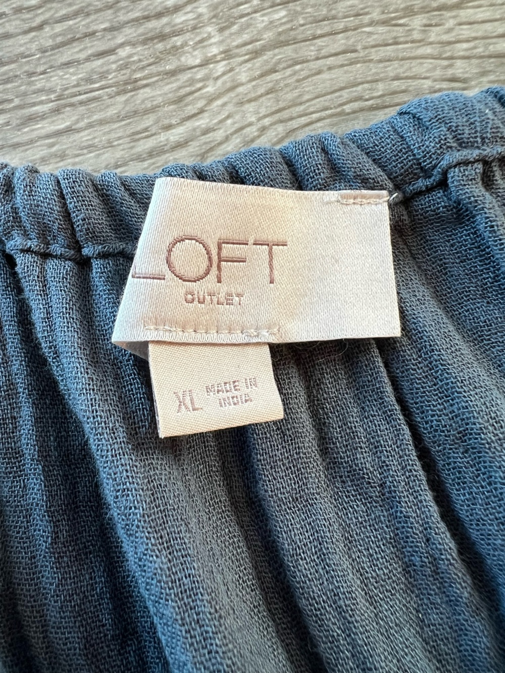 LOFT Blue Belted Jumpsuit | Size XL - Picture 5 of 6